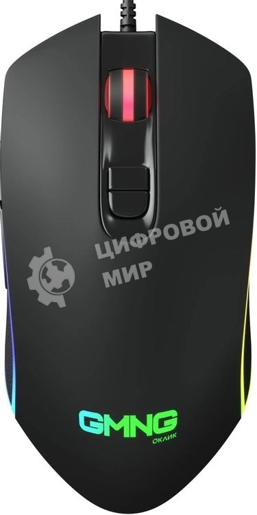 Мышь проводная GMNG 730GM черный, 12000 dpi, USB, кнопки - 7