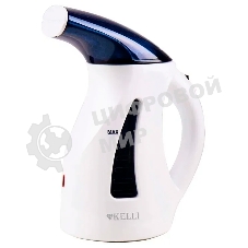 Отпариватель Kelli KL-818 белый/синий, 2000 Вт, 40 г/мин, 500 мл