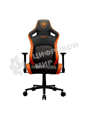 Кресло Cougar Defensor черный, экокожа