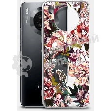 Чехол (клип-кейс) BoraSCO ArtWorks для Honor 50 Lite прозрачный/рисунок