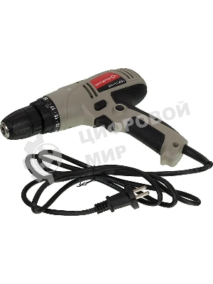 Дрель-шуруповерт ИНТЕРСКОЛ ДШ-10/260Э2, 260 Вт, 35 Нм, щеточный