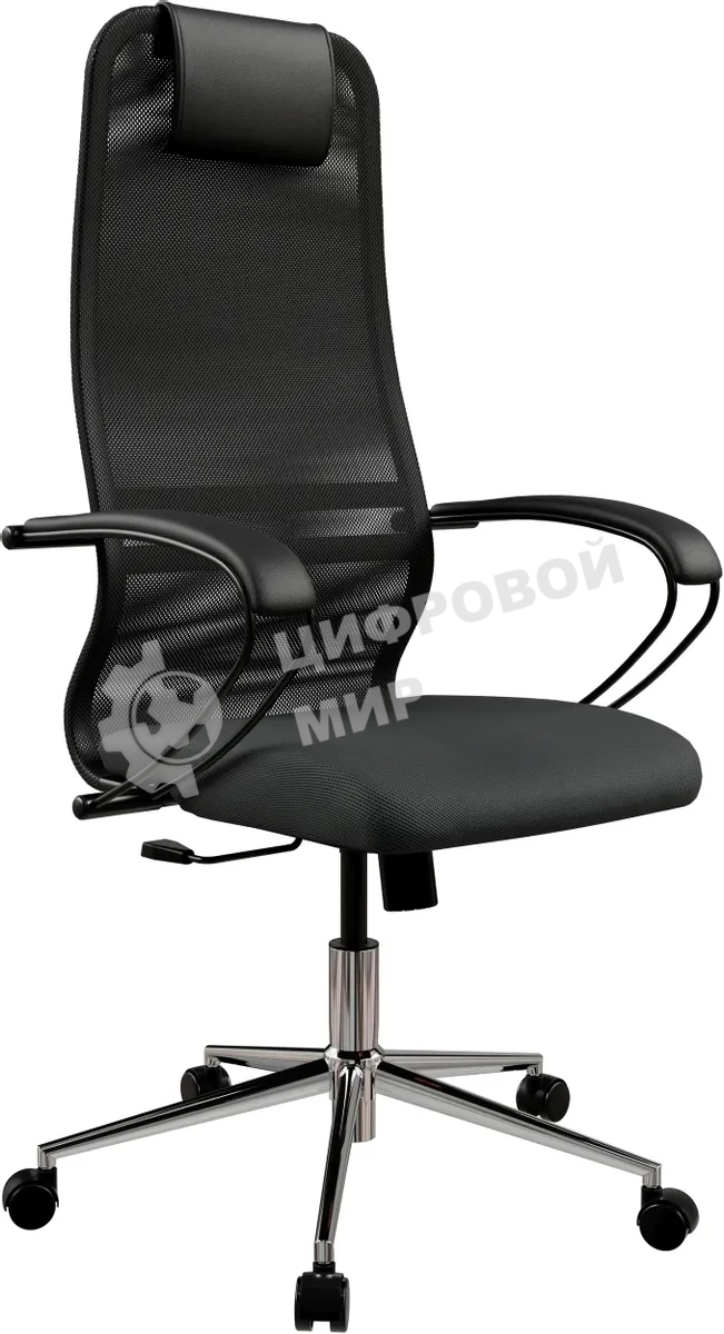 Кресло офисное SU-B-8/подл.130/осн.009, черный DA.12.1.2A2 zDA.12.1.2A2