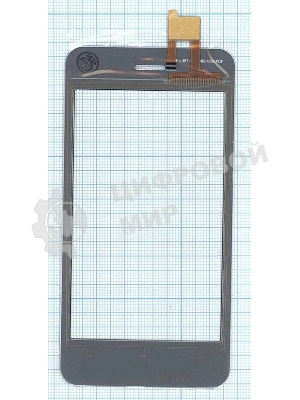 Сенсорное стекло (тачскрин) для Fly FS406 Stratus 5, белое