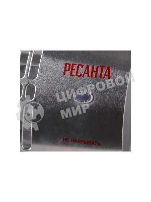 Обогреватель инфракрасный Ресанта ИКО-1200Л, серый, кварцевый, 1200 Вт, 20 м2, термостат (67/5/15)