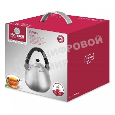 Чайник металлический Rondell Esfera RDS-1656, 3л, стальной