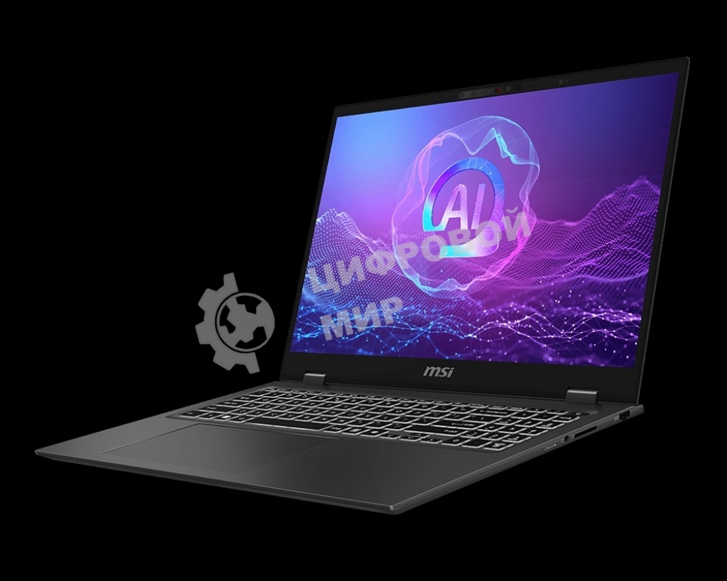 Ноутбук MSI Prestige 16 AI+ Evo B2VMG-033RU серый 9S7-15A331-033 Core Ultra 7 258V 32Gb SSD1Tb Intel Arc 140V 16