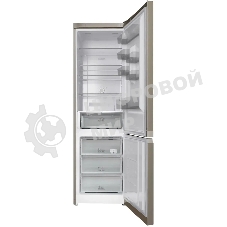 Холодильник Hotpoint HT 6200 BZ бронзовый двухкамерный 240/83л морозилка снизу, No Frost