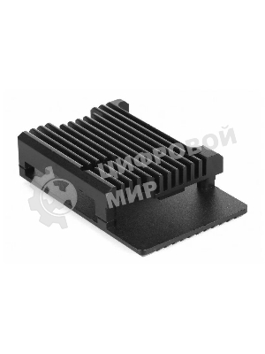 Корпус Qumo Aluminum case without fan, Raspberry Pi 3, black(RS023)