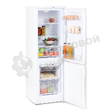 Холодильник Бирюса 418 белый двухкамерный 125/55л морозилка снизу