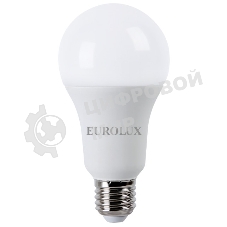 Лампа светодиодная EUROLUX LL-E-A70-20W-230-2,7K-E27