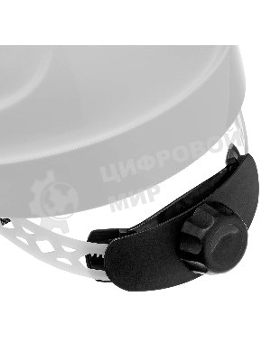 Каска защитная ударопрочная Denzel ABS/PC, плавная регулировка, модель 