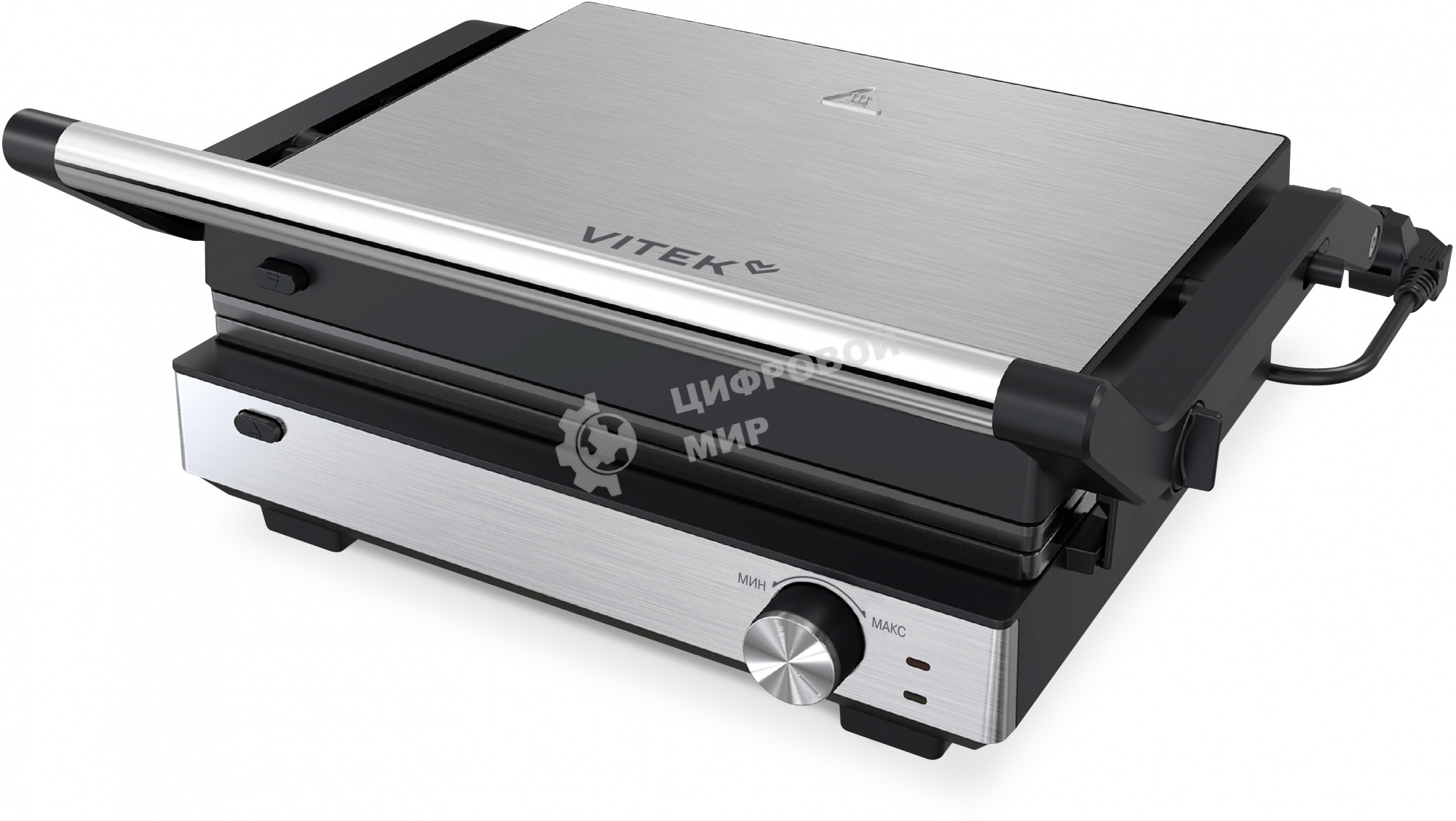 Гриль электрический Vitek VT-PG2515 2000Вт черный