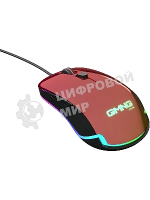 Мышь проводная GMNG 850GM красный, 7200 dpi, USB, кнопки - 6