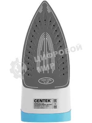 Утюг Centek CT-2348 синий/белый, 1600 Вт, 20 г/мин, 80 г/мин, 200 мл