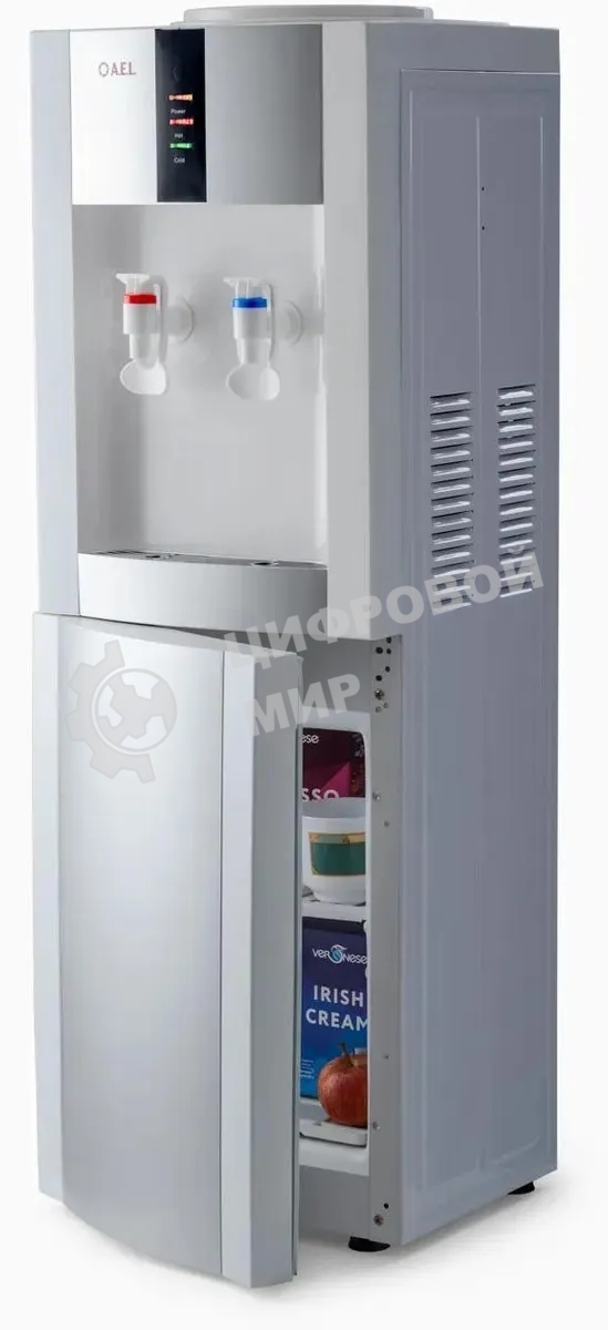 Кулер AEL LK-AEL-47c напольный компрессорный белый/серебристый