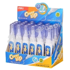 Ручка корректор Deli E39293 шариковый белый 4мл