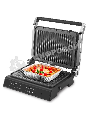 Гриль электрический Zigmund & Shtain ZEG-933 черный, 2000 Вт