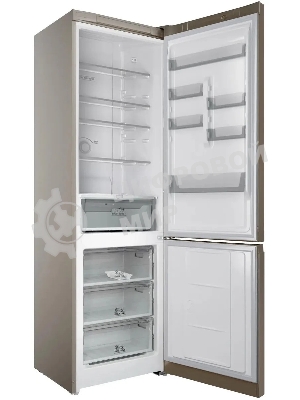 Холодильник Hotpoint HT 6200 BZ бронзовый двухкамерный 240/83л морозилка снизу, No Frost