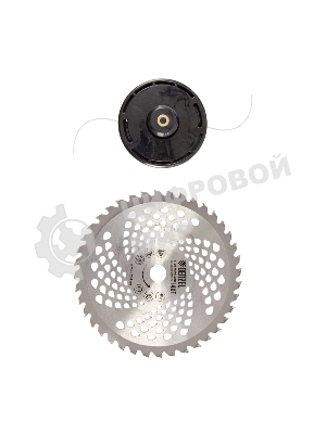 Триммер Denzel DT 43 бензиновый 43см3 2.5 лс. неразъемная штанга состоит из 2 частей