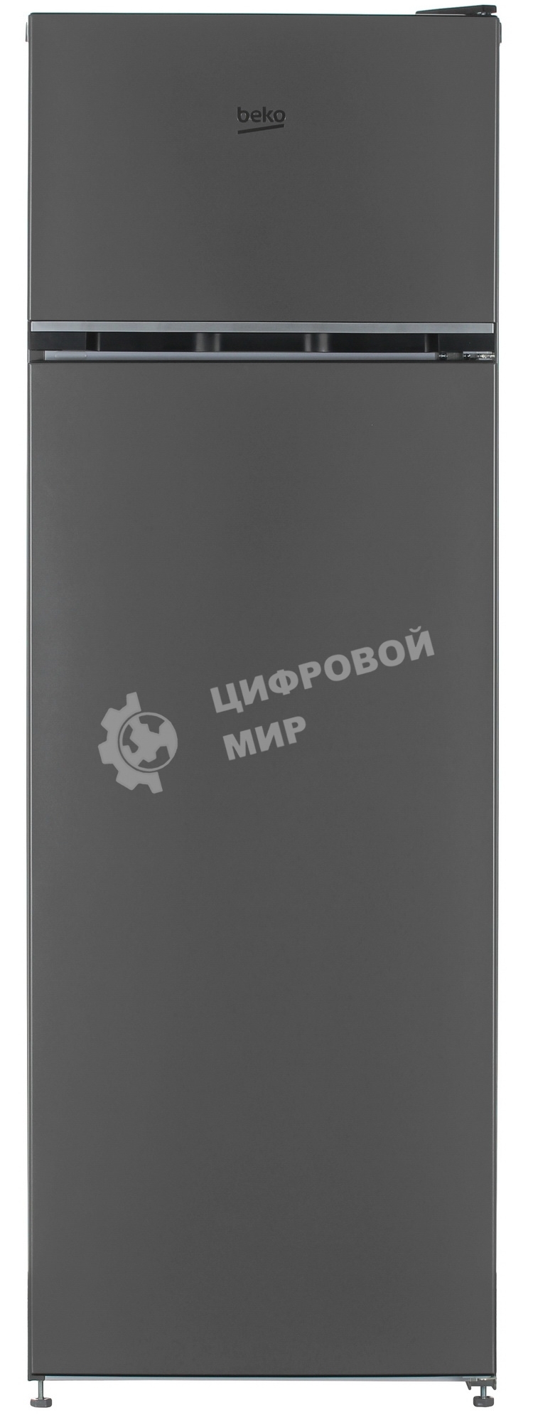 Холодильник Beko B1RDSK280G серый двухкамерный 210/46л морозилка сверху