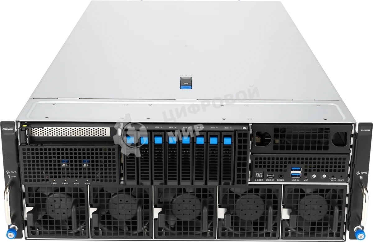 Серверная Платформа ASUS ESC8000A-E13/WOCPU/WOM/WOGPU/Z ESC8000A-E13 SKU2/3200W