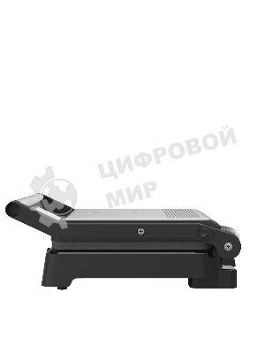 Гриль электрический Topdevice EG1/2200 Вт/0-240 °C/раскрытие на 180 °C/несъемные панели/черно-серебристый (TDSEG001_BK)