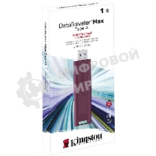 Флешка USB Kingston DataTraveler Max (DTMAXA/1TB), 1Tb, USB 3.2 Gen 2, R/W 1000/900, бордовый