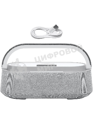 Портативная колонка BBK BTA2010 серый 10W 1.0 BT 10м 1800mAh