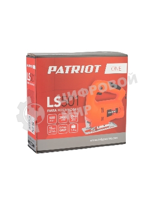 Лобзик электрический Patriot LS 501 THE ONE мощность 500 Вт, макс. толщина дерева 55мм