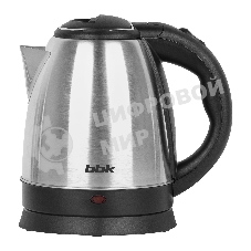 Чайник электрический BBK EK1503S черный/нержавеющая сталь