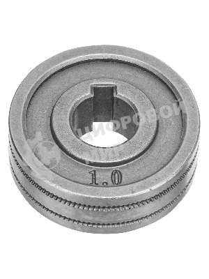 Подающий ролик Denzel зубчатый профиль под флюсовую проволоку 0,8-1мм, 2 шт