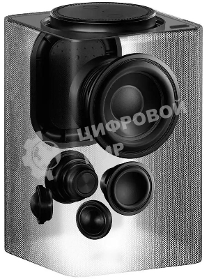 Умная колонка Яндекс Станция Макс, 65Вт, с экраном, 1 динамик, часы, Алиса, Wi-Fi, Bluetooth 5.0, Zigbee, графит