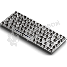 Клавиатура Satechi SM1 Slim Light гибридная, USB Type-A, Bluetooth, радиоканал, белый