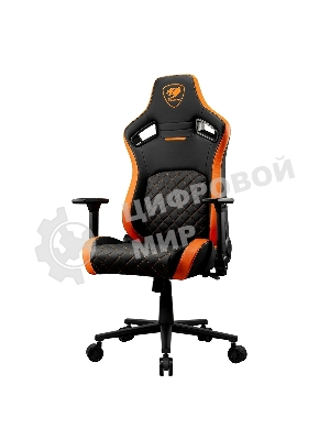 Кресло Cougar Defensor черный, экокожа