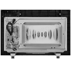 Микроволновая печь встраиваемая Maunfeld JBMO820GS01 нержавеющая сталь, 20 л, 1080 Вт, переключатели - поворотный механизм/кнопки