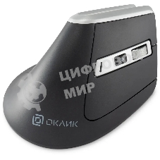 Мышь беспроводная Oklick 991MW серый, 2400 dpi, радиоканал, Bluetooth, USB, кнопки - 7