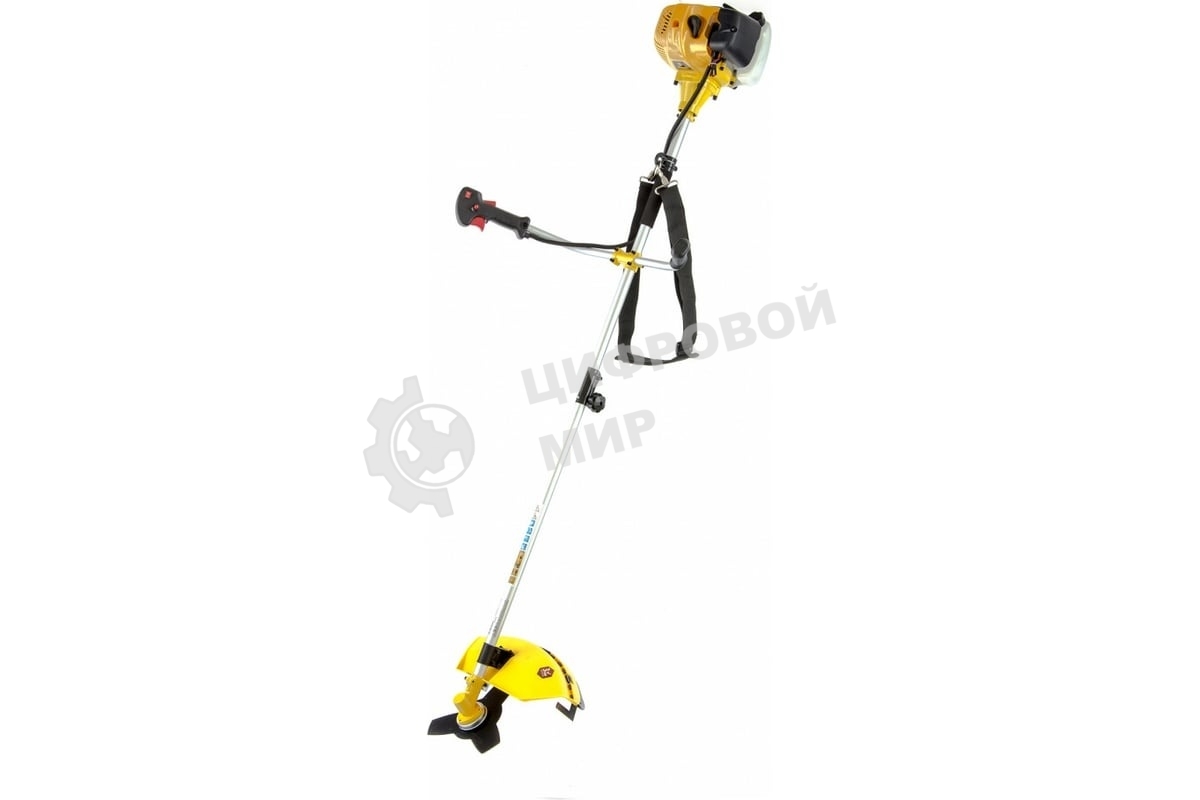 Триммер бензиновый Denzel DT 43S 43см3 2.5 лс. разъемная штанга состоит из 2 частей