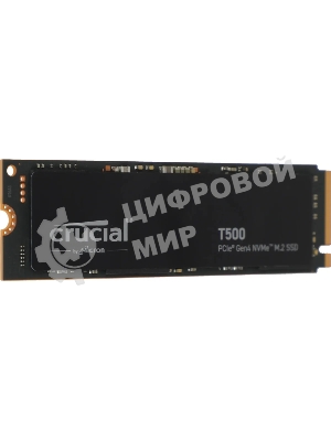 Накопитель SSD Crucial T500 4Tb PCIe Gen4 NVMe M.2 SSD CT4000T500SSD3