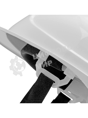 Каска защитная ударопрочная Denzel ABS/PC, плавная регулировка, модель 