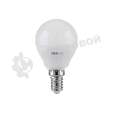 Лампа светодиодная JazzWay PLED-SP-G45 7Вт шар 3000К теплый белый E14 540лм 230В