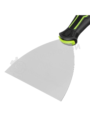Шпательная лопатка из нержавеющей стали Сибртех 125 мм, двухкомпонентная рукоятка