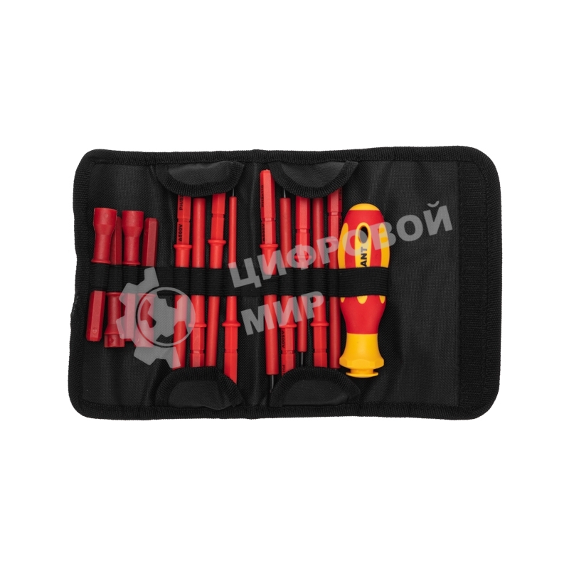 Набор отверток диэлектрических Rexant, 14 предметов