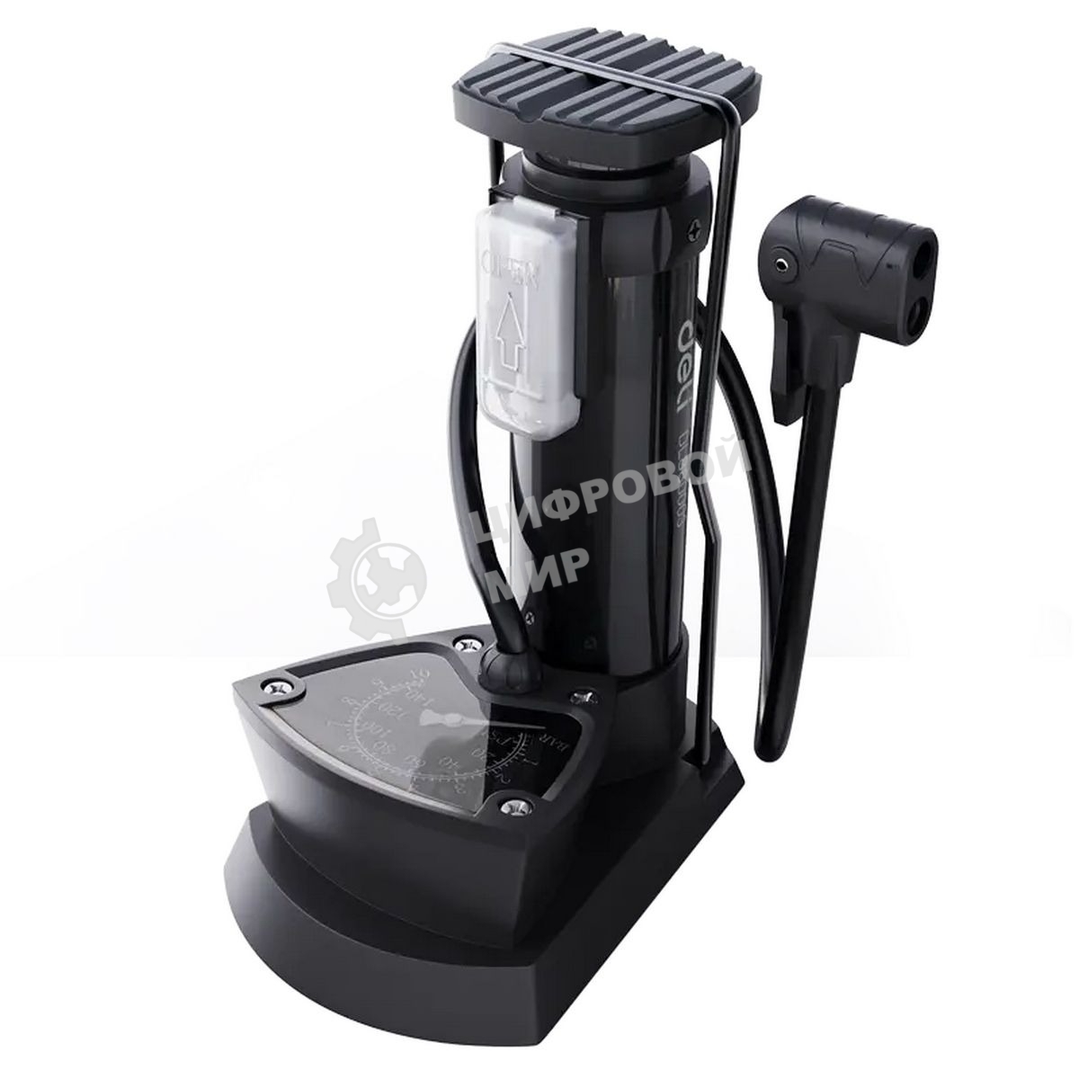 Насос велосипедный ножной Deli DL880003