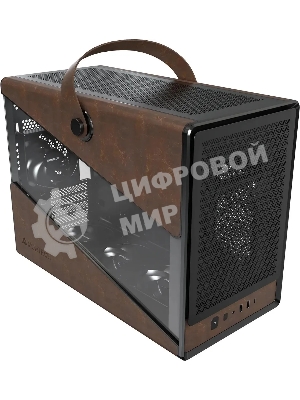Компьютерный корпус Montech Heritage PRO (B) черный без БП mATX 5x120мм 2x140мм 2xUSB3.0 audio bott PSU