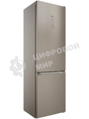 Холодильник Hotpoint HT 6200 BZ бронзовый двухкамерный 240/83л морозилка снизу, No Frost