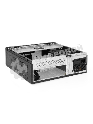 Компьютерный корпус Desktop ExeGate FL-102-TPS400 (mini-ITX, БП TPS400 с вент. 8см, 2*USB + 1*USB 3.0, аудио, черный)