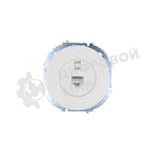 Розетка компьютерная СП OSEN RJ45 кат.6 механизм бел. LEZARD 743-0288-140