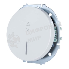 Выключатель проходной 1-кл. СП OSEN 10А IP20 с подсветкой механизм бел. LEZARD 743-0288-114