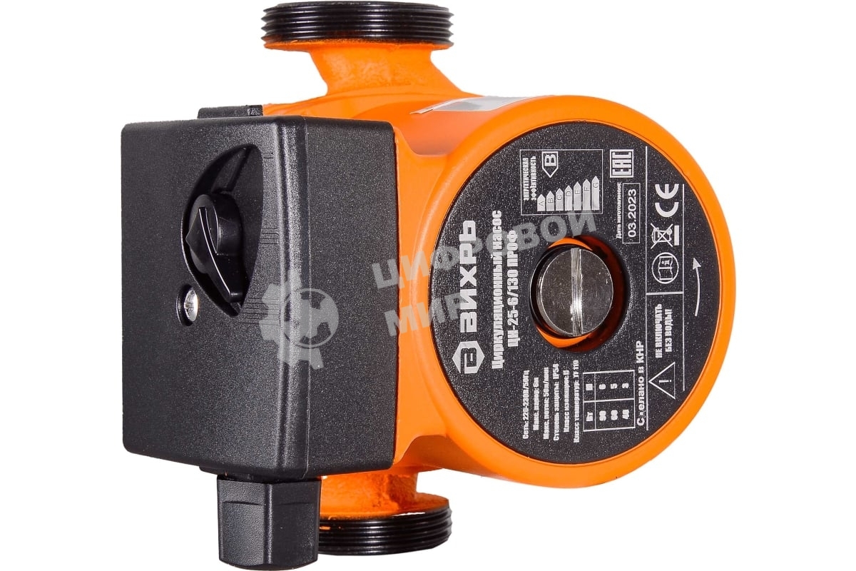 Насос центробежный Вихрь Профессионал ЦН-25-6/130 90Вт 3000л/час (68/7/15)