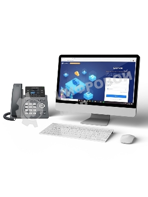 Телефон IP Grandstream GRP-2612G черный